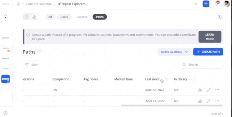 RN DASHBOARD - Make Path List accessible at group level.gif