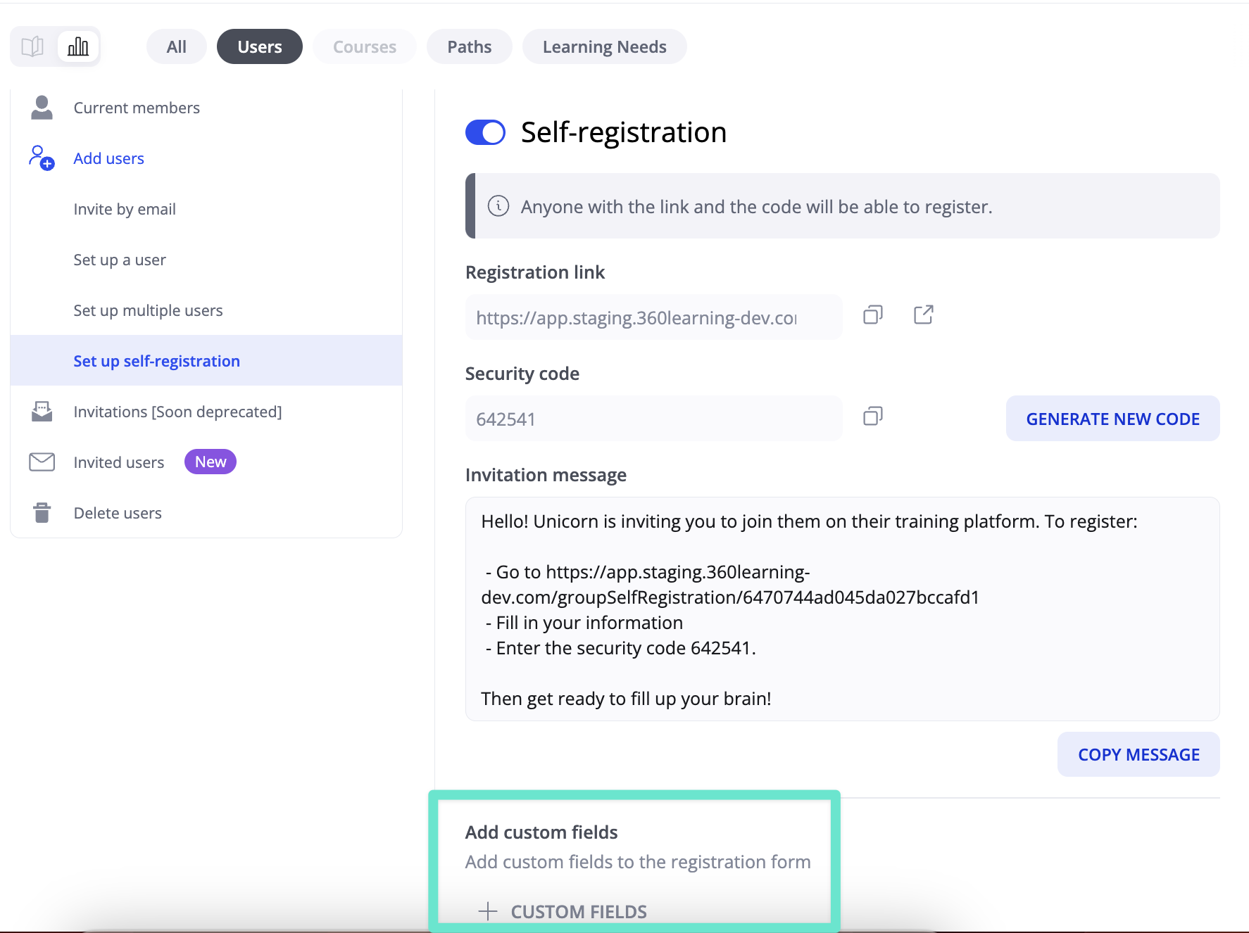 [RN Extended Enterprise] Self-registration custom fields.png