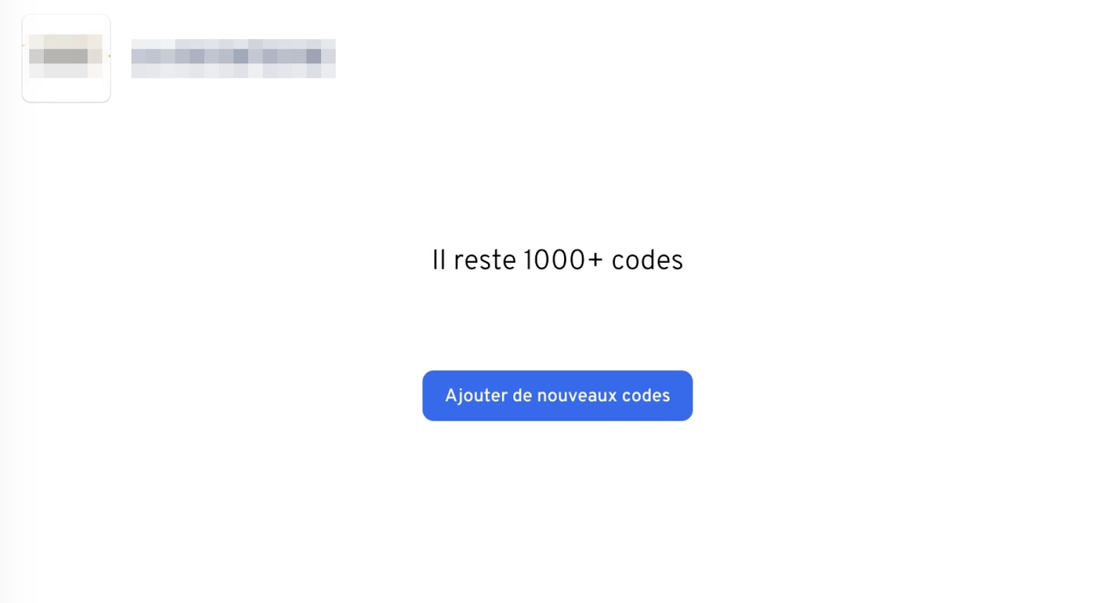 Admin dashboard for monitoring redemption codes