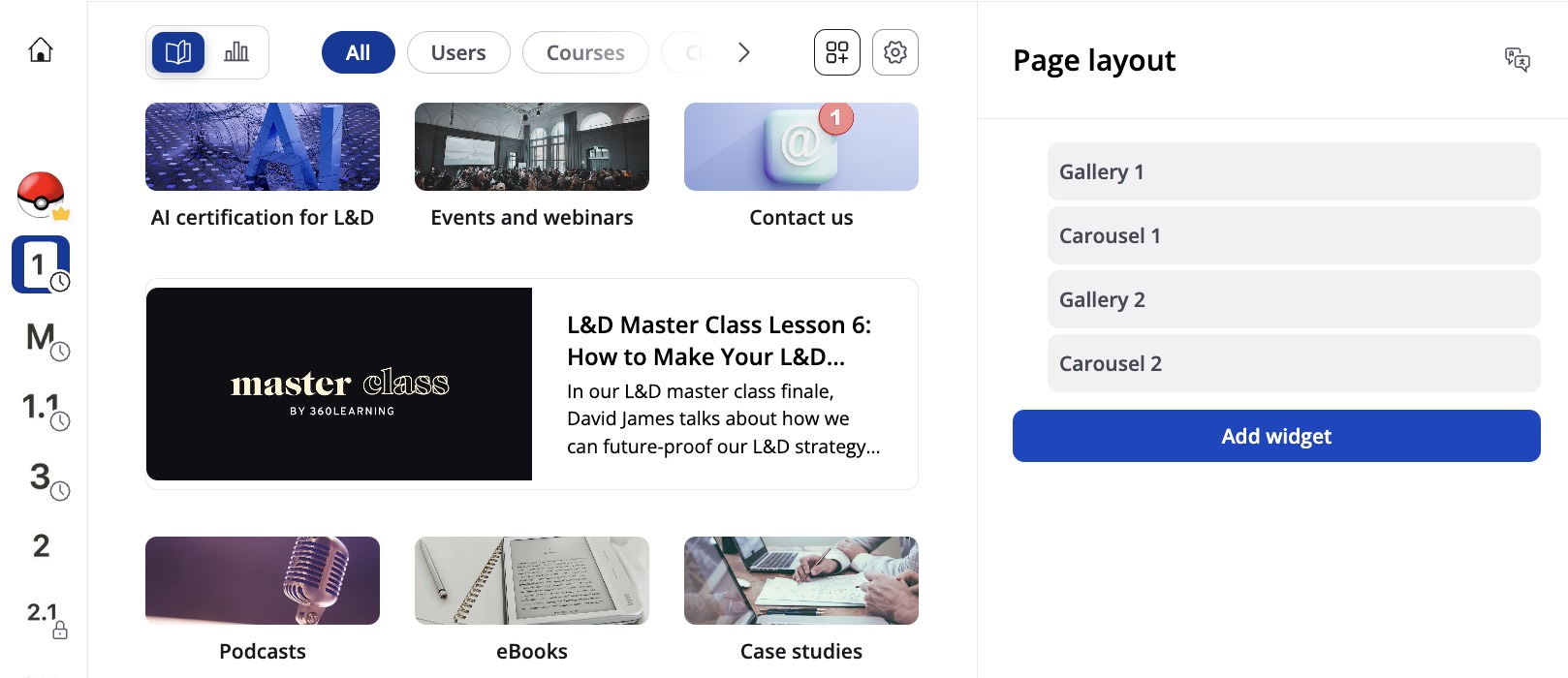 Add multiple carousels and galleries